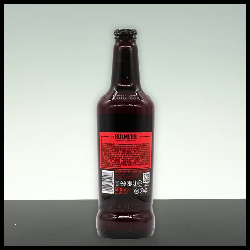 Bulmers Red Berries & Lime Premium Cider 0,5L - 4% Vol.