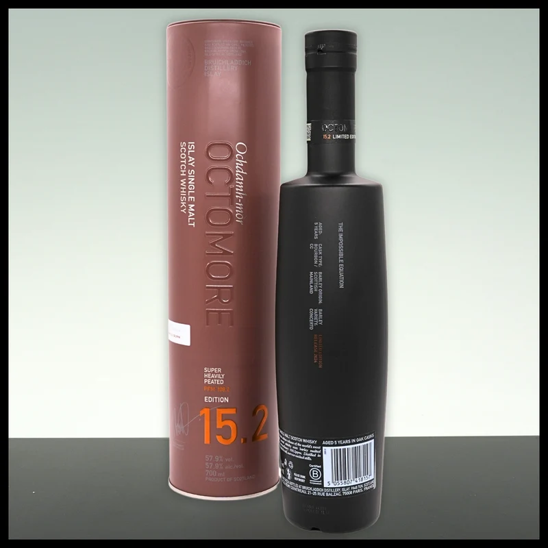 Octomore 15.2 Islay Single Malt Whisky 0,7L - 57,9% Vol.