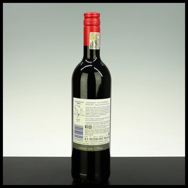 Two Oceans Cabernet Sauvignon Merlot 2022 0,75L - 13,5% Vol.