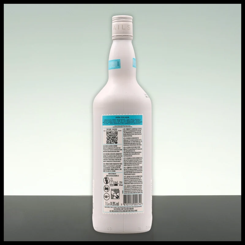 Tails Cocktails Pina Colada Cocktail 1L - 14,9% Vol.