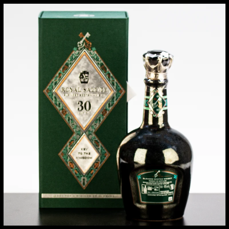 Chivas Regal 30 YO Royal Salute "Key to the Kingdom" Whisky 0,5L - 40% Vol.