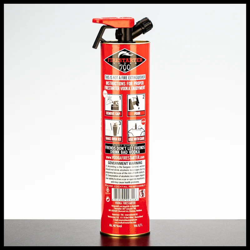 Firestarter Vodka 0,7L - 40% Vol.