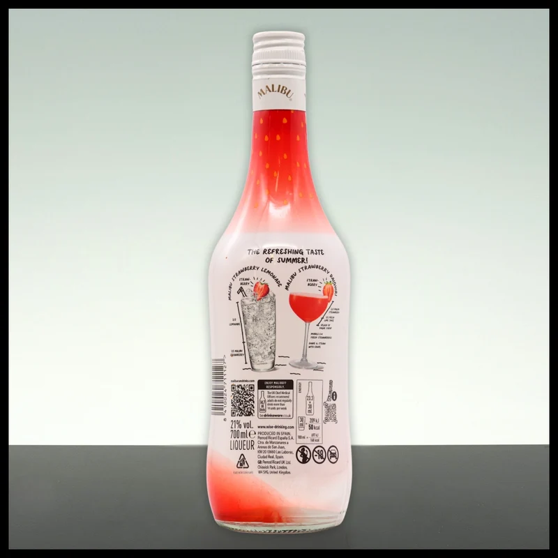 Malibu Strawberry 0,7L - 21% Vol.