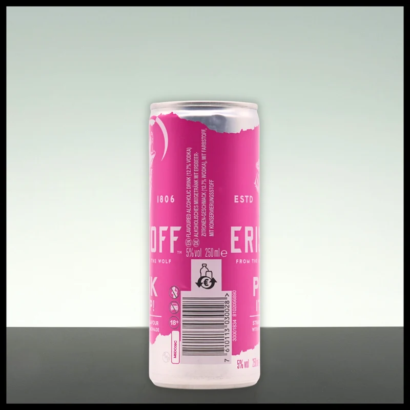 Eristoff Pink it up 0,25L - 5% Vol.