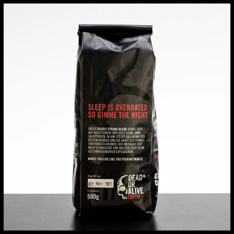 Dead or Alive Coffee Original "Deadly Strong" 500g