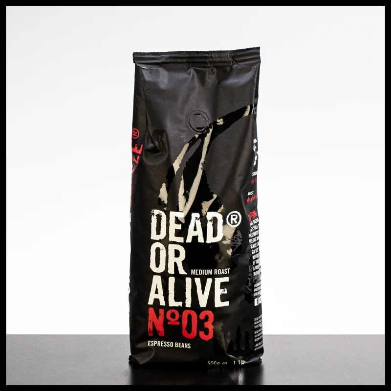 Dead or Alive Coffee No3 Espressobohnen 500g