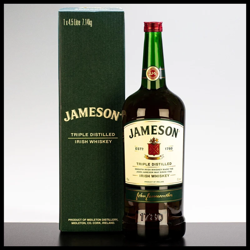 Jameson Irish Whiskey 4,5L - 40% Vol.