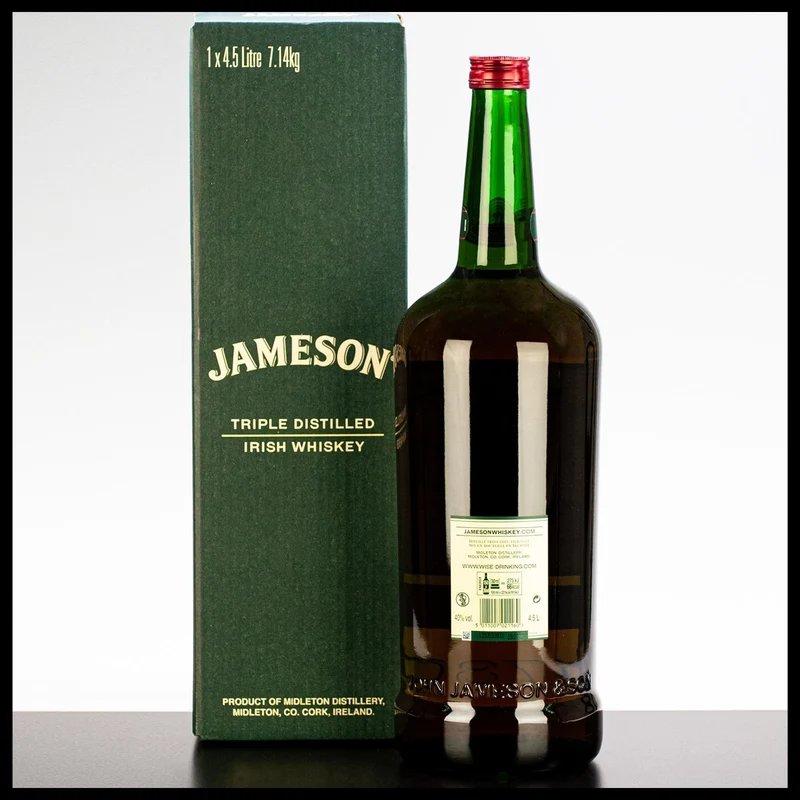 Jameson Irish Whiskey 4,5L - 40% Vol.