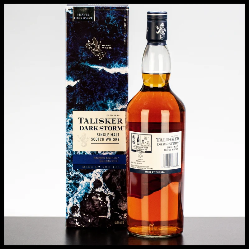 Talisker Dark Storm Single Malt Whisky 1L - 45,8% Vol.