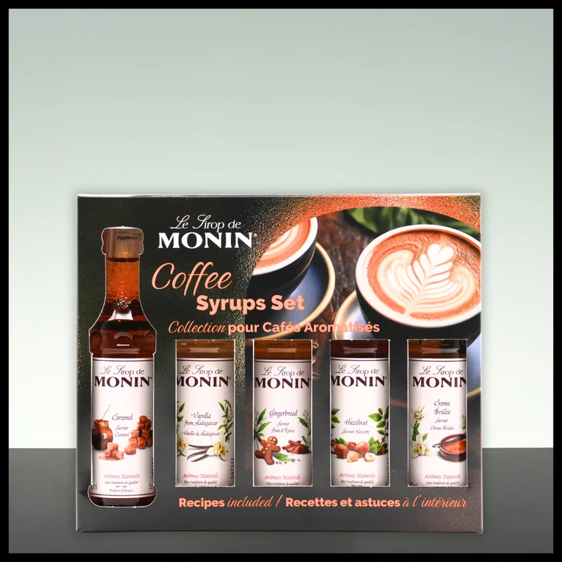 Monin Sirup Coffee Set 5x 0,05L