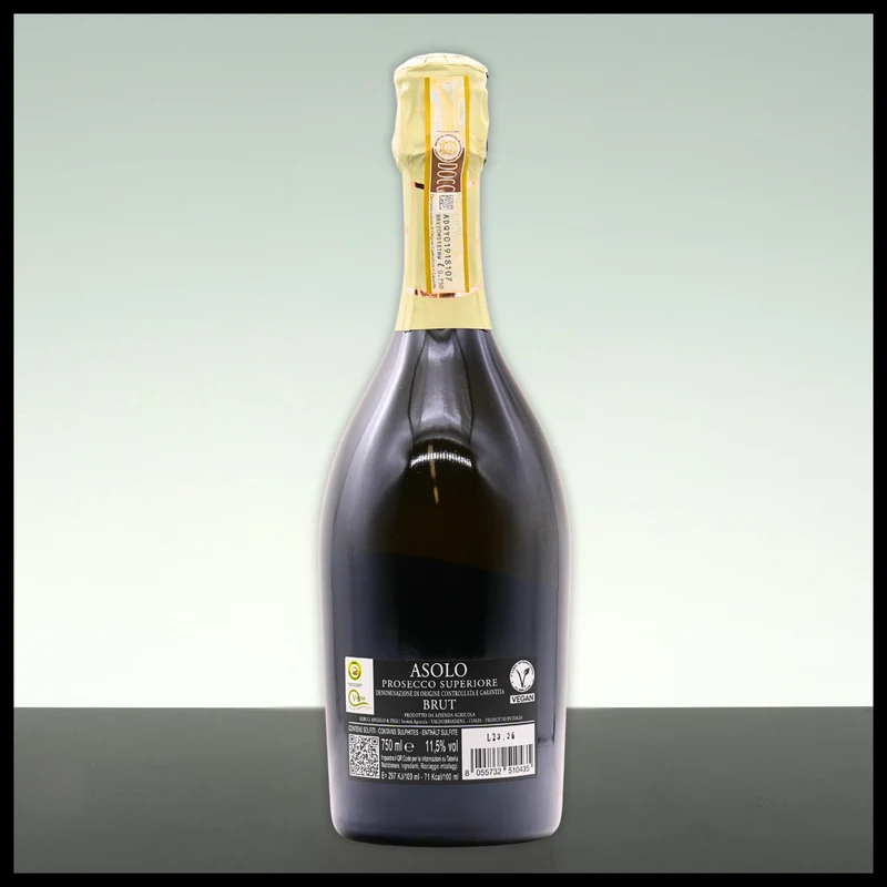 Rebuli Asolo Prosecco DOCG Brut Valdobbiadene 0,75L - 11,5% Vol.