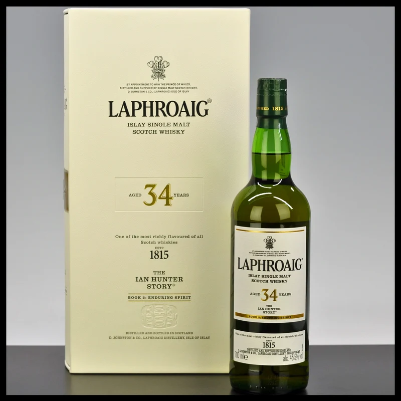 Laphroaig 34 YO Ian Hunter Book 5 0,7L - 45,5% Vol.