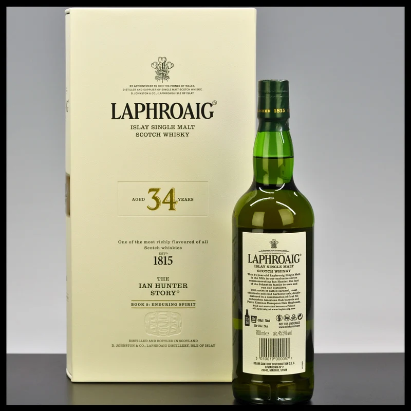 Laphroaig 34 YO Ian Hunter Book 5 0,7L - 45,5% Vol.