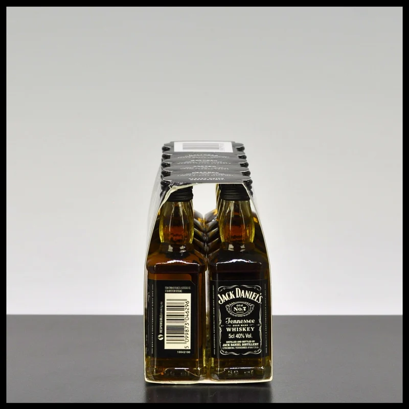 Jack Daniel's Old No. 7 Tennessee Whiskey 10x 0,05L - 40% Vol.