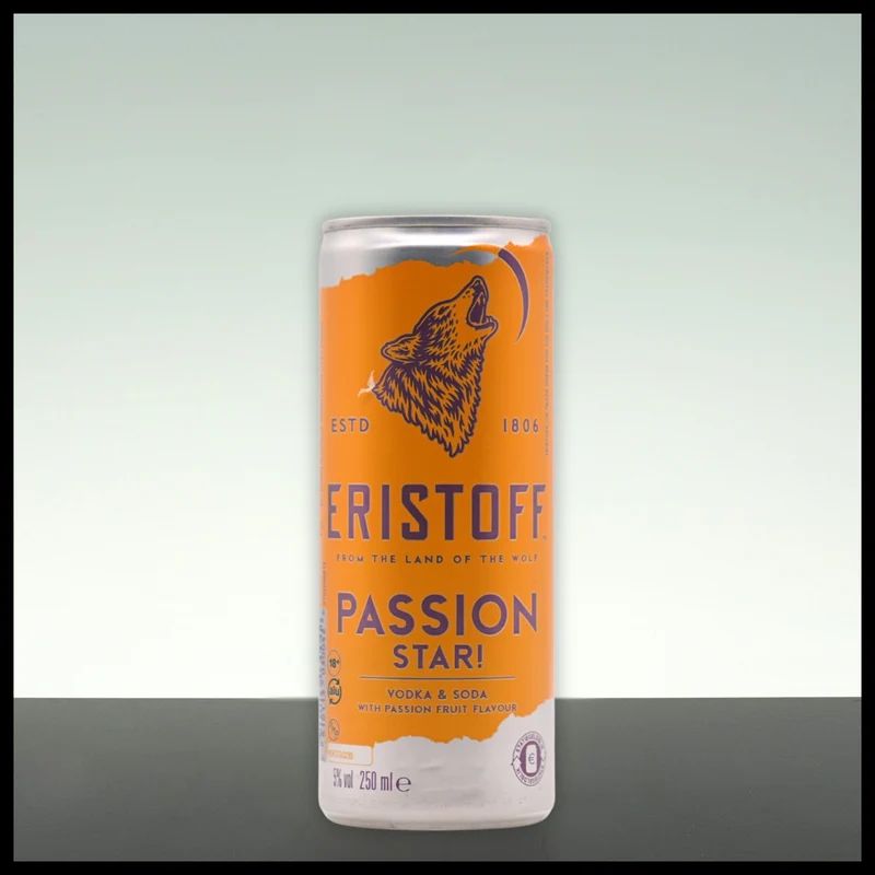 Eristoff Passion Star 0,25L - 5% Vol.