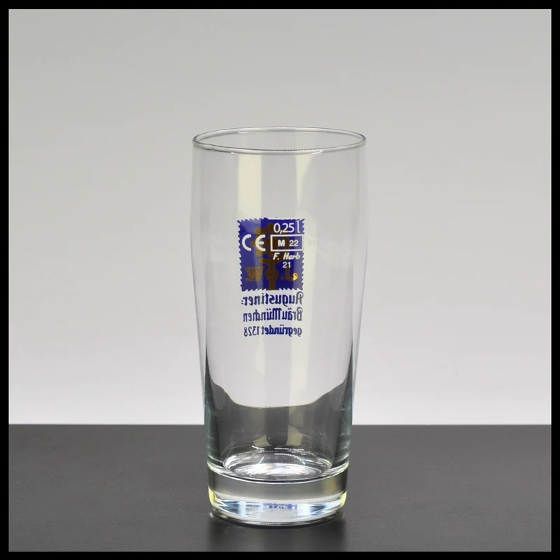 Augustinerbräu München Bierglas 0,25L