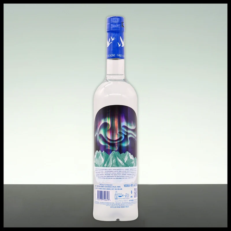 Grey Goose Vodka Northern Lights Edition mit LED 0,7L - 40% Vol.