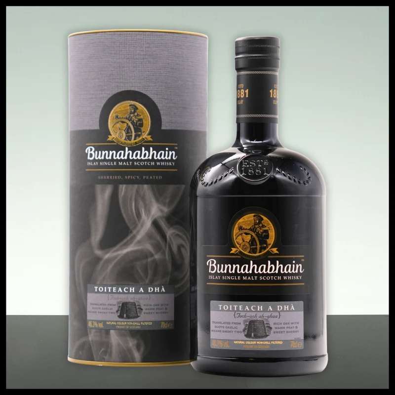Bunnahabhain Toiteach A Dha Islay Single Malt Whisky 0,7L - 46,3% Vol.