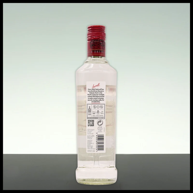 Smirnoff Vodka Red Label 0,5L - 37,5% Vol.