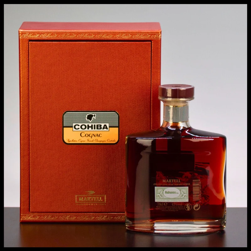 Martell Cohiba Grande Champagne Cognac 0,7L - 43% Vol.