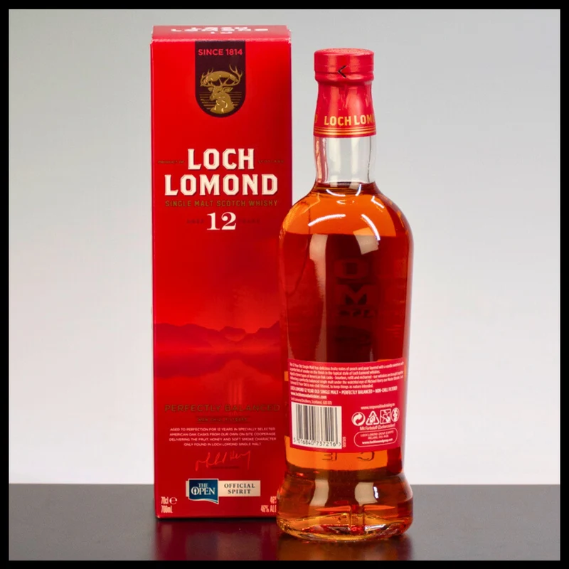 Loch Lomond 12 YO Single Malt Whisky 0,7L - 46% Vol.
