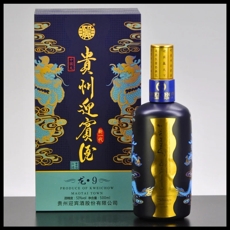 Kweichow Moutai Guizhou Yingbin Drache Nr. 9 0,5L - 53% Vol.