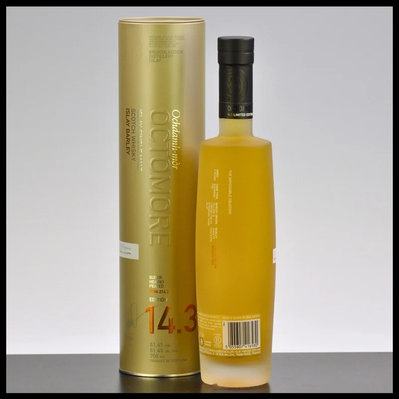 Octomore 14.3 Islay Single Malt Whisky 0,7L - 61,4% Vol.