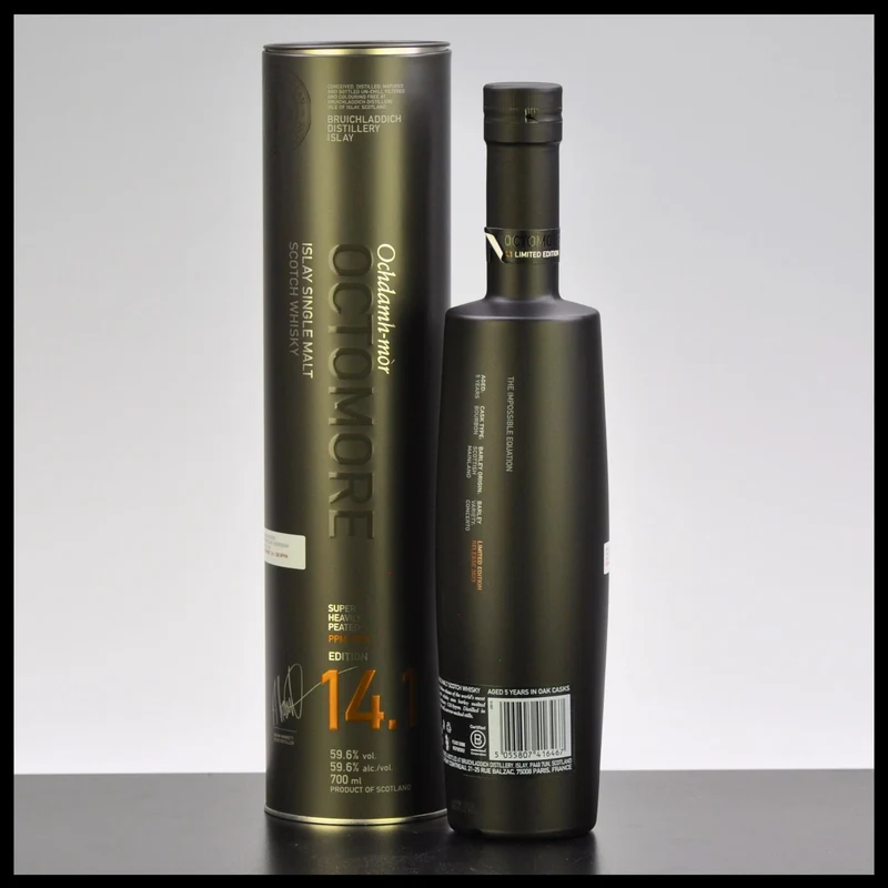 Octomore 14.1 Islay Single Malt Whisky 0,7L - 59,6% Vol.