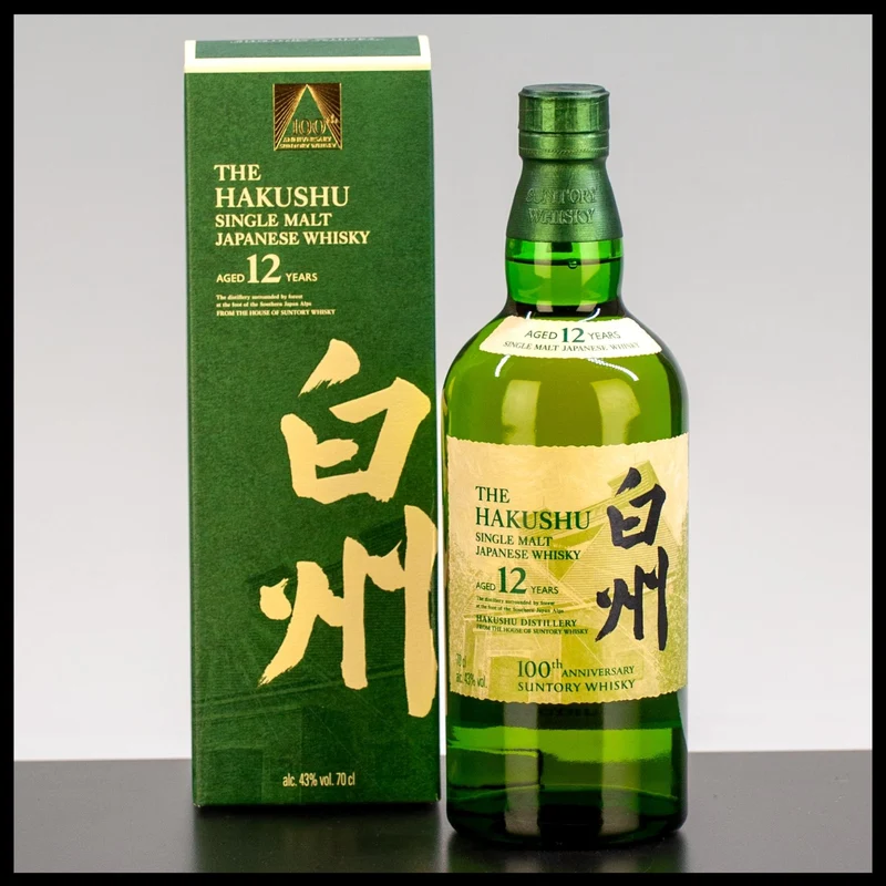 The Hakushu 12 YO 100th Anniversary Limited Edition Whisky 0,7L - 43% Vol.