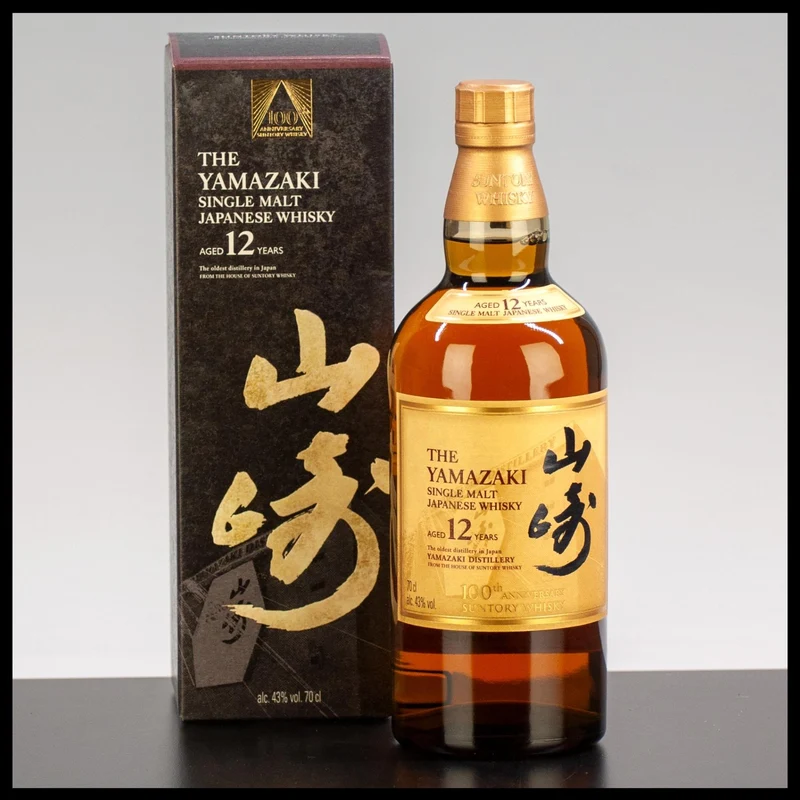 The Yamazaki 12 YO 100th Anniversary Limited Edition Whisky 0,7L - 43% Vol.