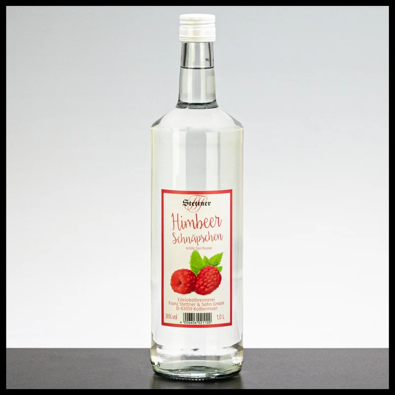 Stettner Himbeer Schnäpschen 1L - 36% Vol.