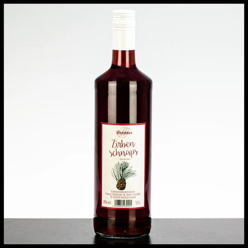 Stettner Zirben Schnaps 1L - 35% Vol.