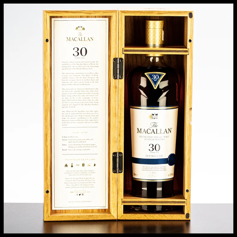 Macallan 30 YO Double Cask 2022 Release 0,7L - 43% Vol.