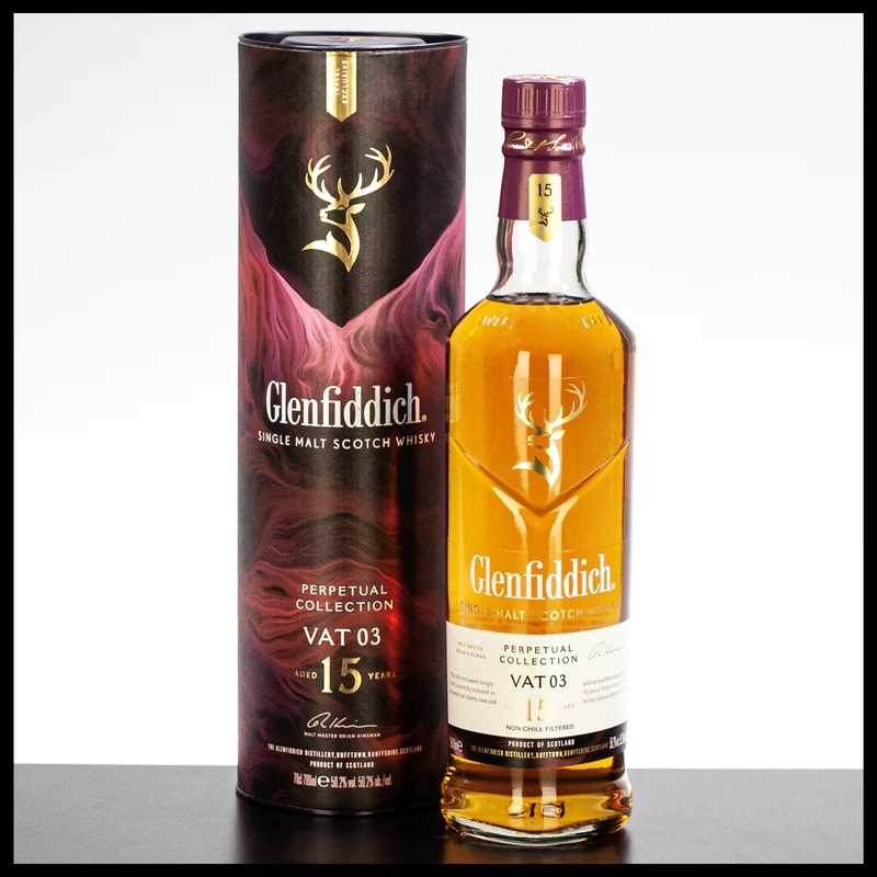 Glenfiddich Perpetual Collection VAT 03 15 YO Whisky 0,7L - 50,2% Vol.