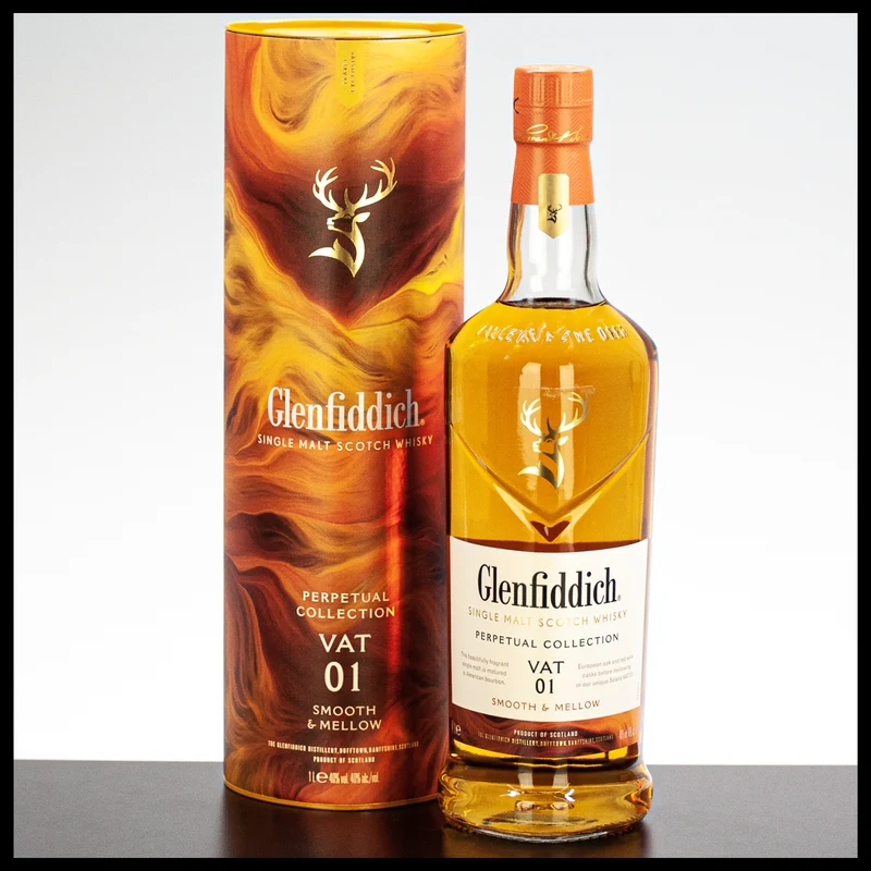 Glenfiddich Perpetual Collection VAT 01 "Smooth & Mellow" 1L - 40% Vol.