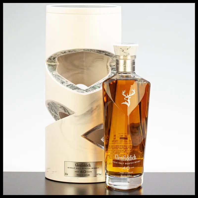 Glenfiddich 40 YO “Time Series” Single Malt Whisky 0,7L - 44,6% Vol.