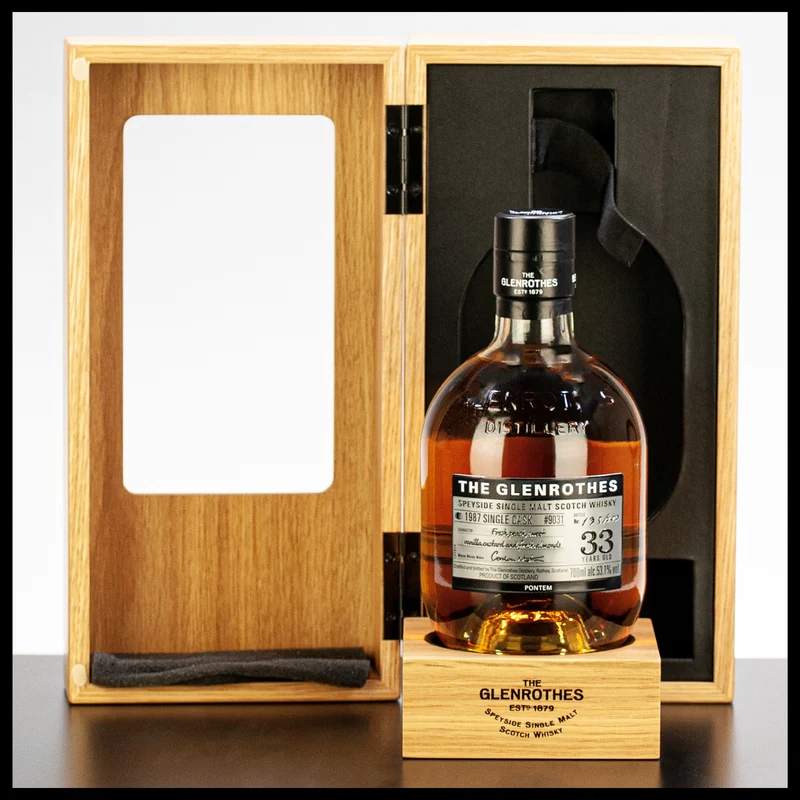 The Glenrothes 33 YO 1987 Single Cask Whisky 0,7L - 53,1% Vol.