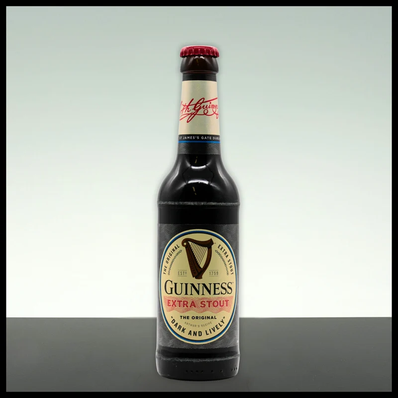 Guinness Extra Stout Flasche 0,33L - 4,1% Vol.