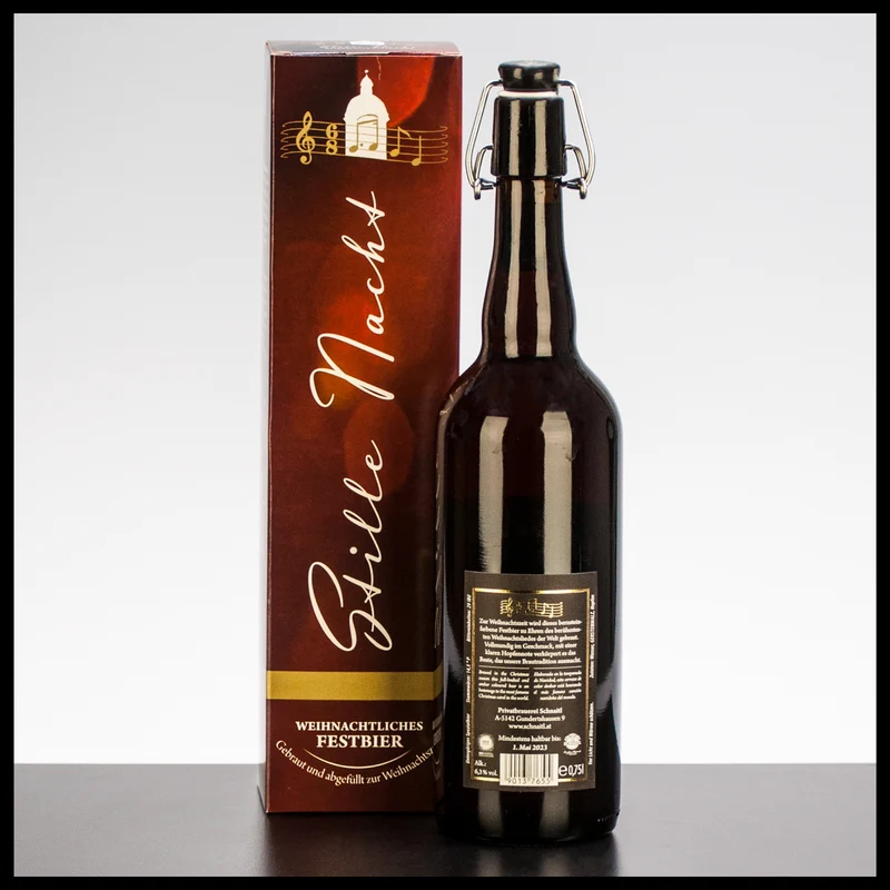 Stille Nacht Weihnachtliches Festbier 0,75L - 6,3% Vol.