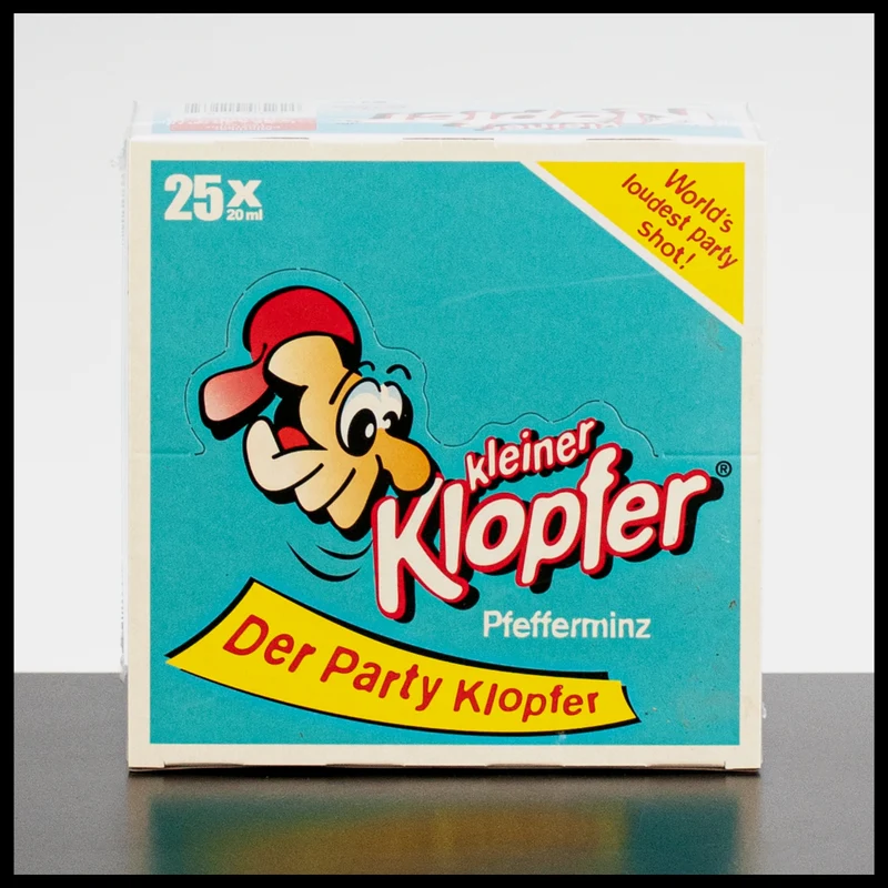 Kleiner Klopfer Pfefferminz 25x 0,02L - 18% Vol.