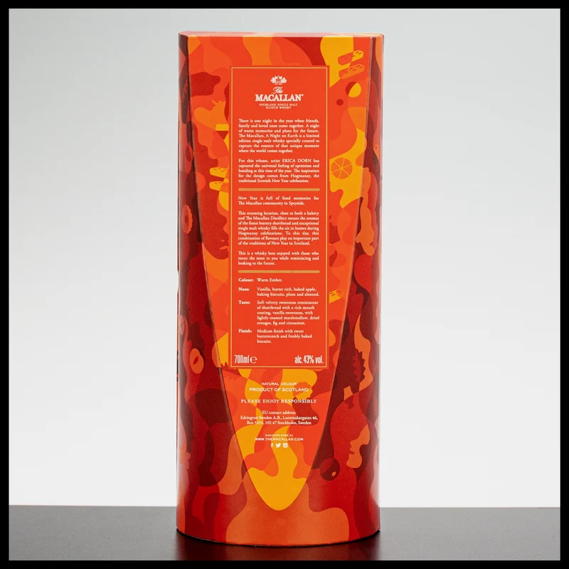 Macallan A Night on Earth Whisky 0,7L - 43% Vol.