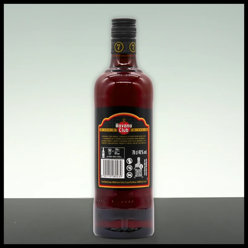 Havana Club Anejo 7 YO Rum 0,7L - 40% Vol.
