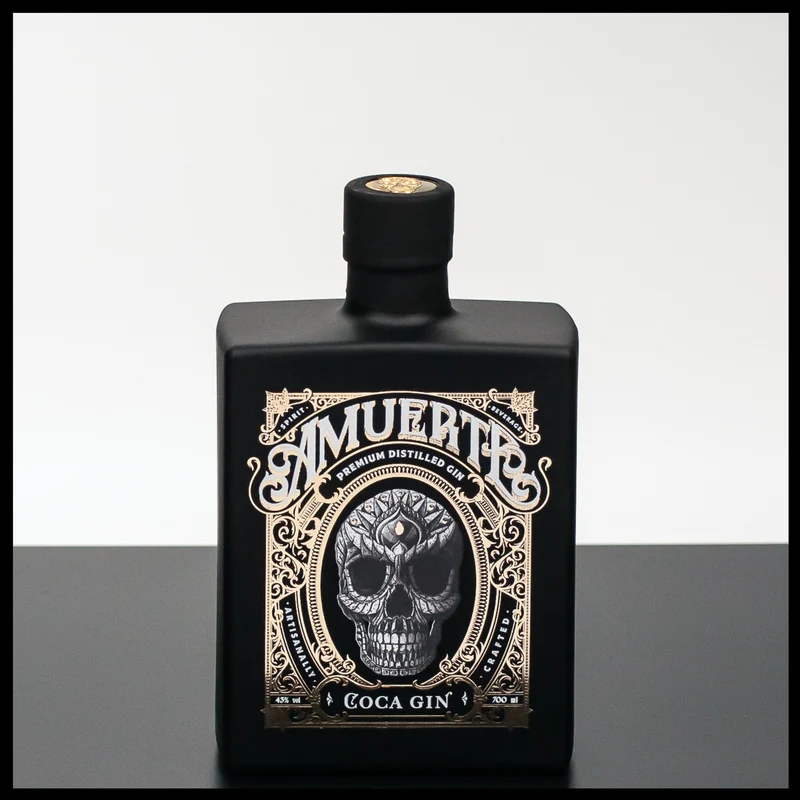 Amuerte Coca Leaf Gin Black Edition 0,7L - 43% Vol.