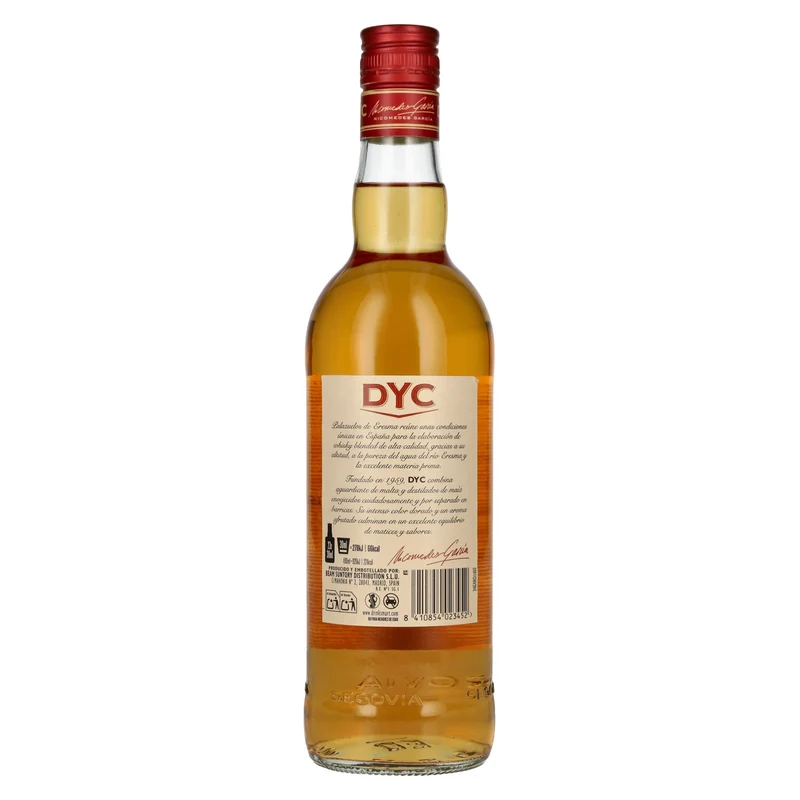 DYC Destilerias y Crianza Selected Blended Whisky 40% Vol. 0,7l