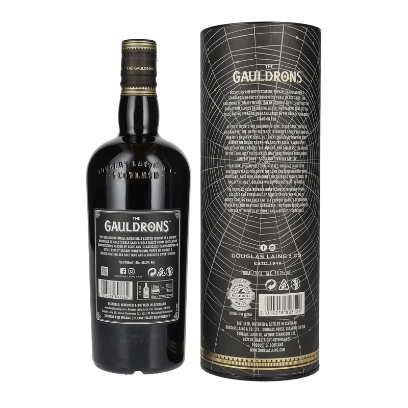 Douglas Laing THE GAULDRONS Small Batch Bottling 46,2% Vol. 0,7l in Geschenkbox