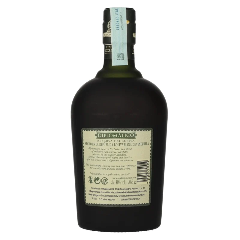 Diplomático RESERVA EXCLUSIVA Ron Antiguo 40% Vol. 0,7l