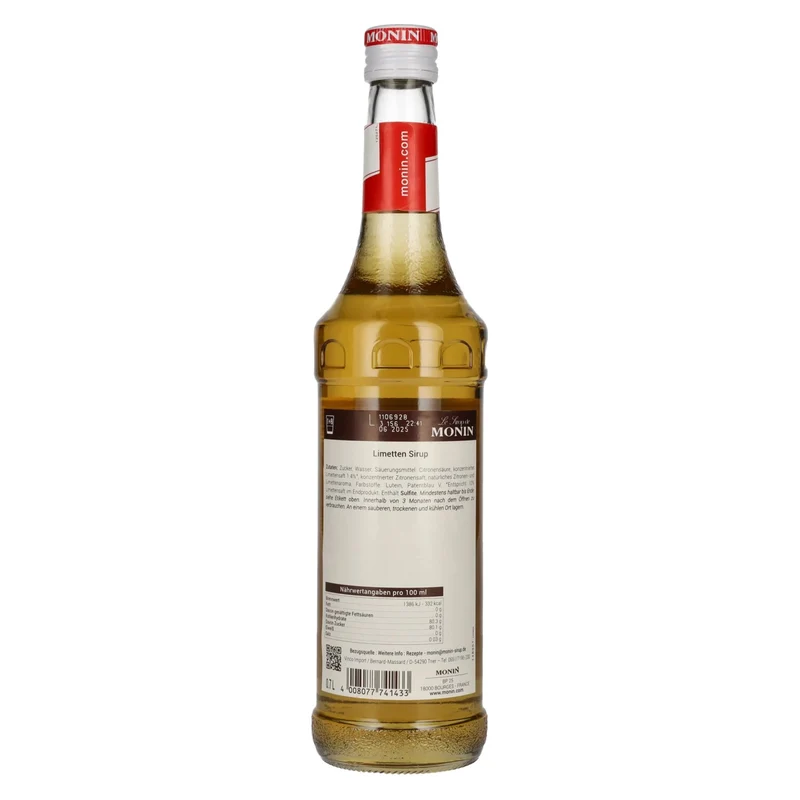Le Sirop de Monin LIMETTE 0,7l