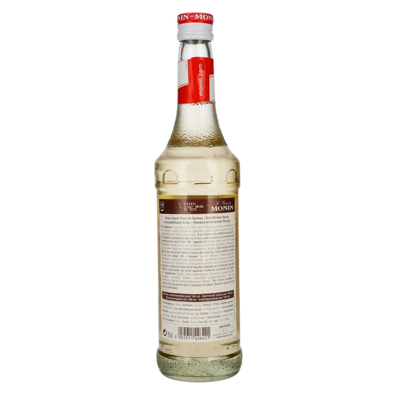 Le Sirop de Monin HOLUNDERBLÜTE 0,7l