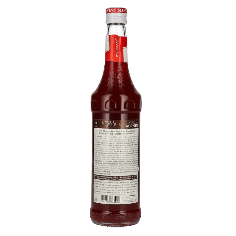 Le Sirop de Monin BLUTORANGE 0,7l