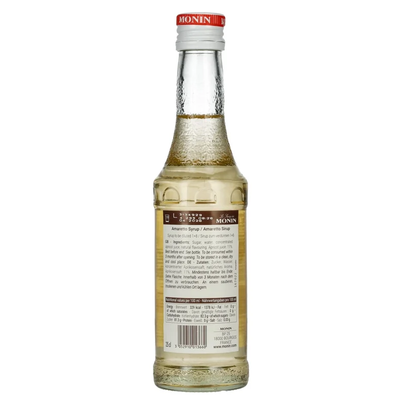 Le Sirop de Monin AMARETTO 0,25l